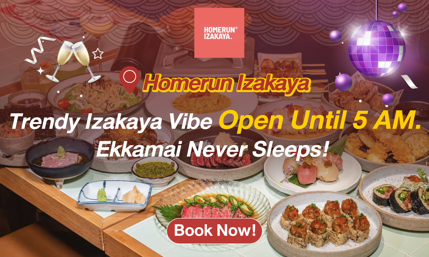 Homerun Izakaya is here!!
