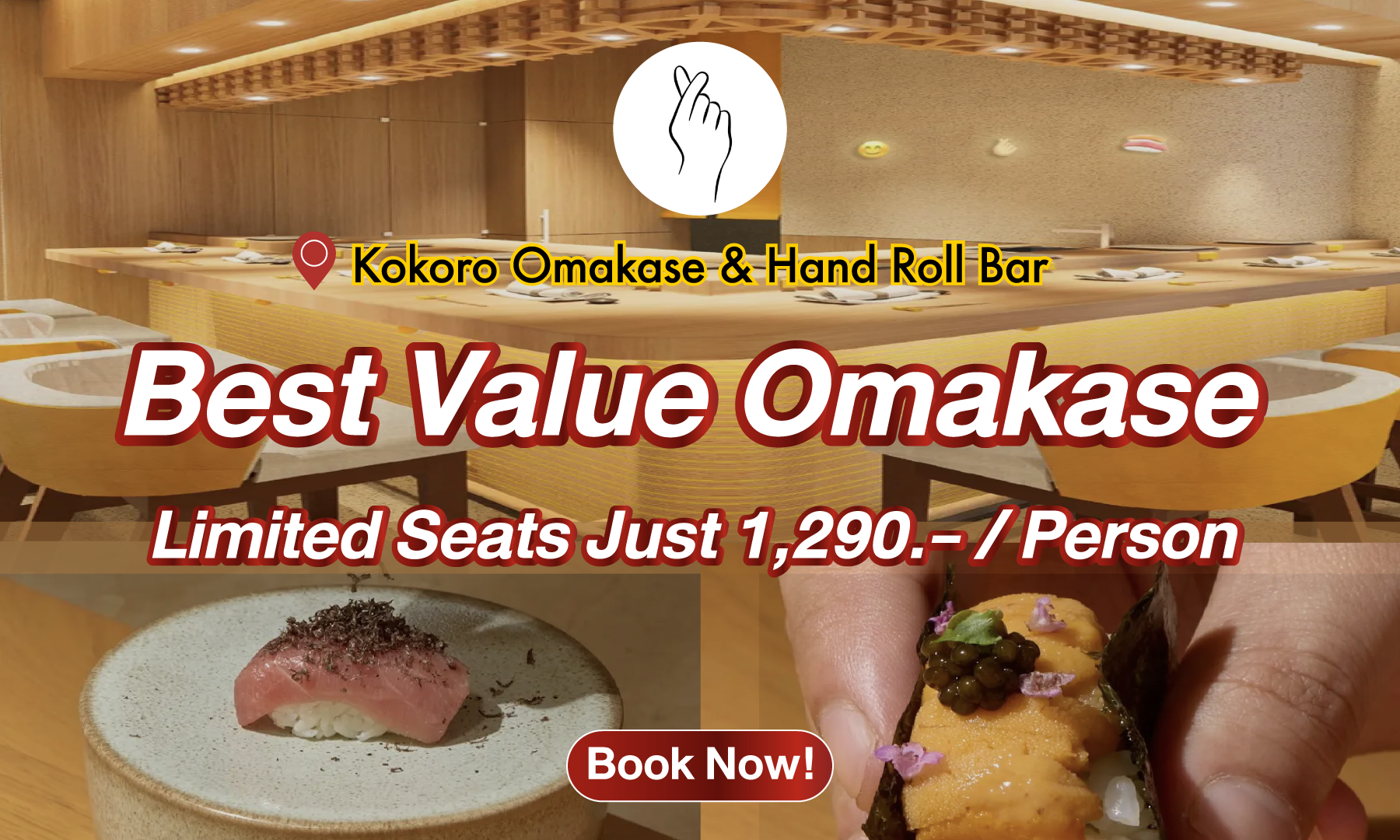 🍣 Kokoro Omakase is Here!